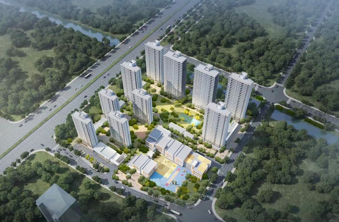南昌市政建設(shè)集團(tuán)杭政儲(chǔ)出(2023)4號(hào)地塊項(xiàng)目正式奠基開工