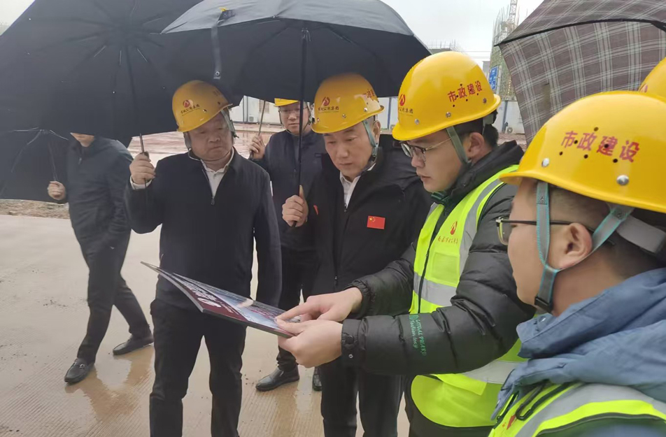 南昌市政建設集團有限公司調研贛州工程項目 | 企業動態